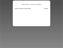 Tablet Screenshot of alarciapropiedades.com